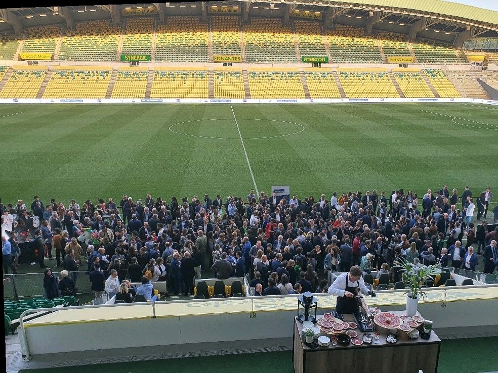 Nicolas Terrienne DJ Jamón au stade de la Beaujoire