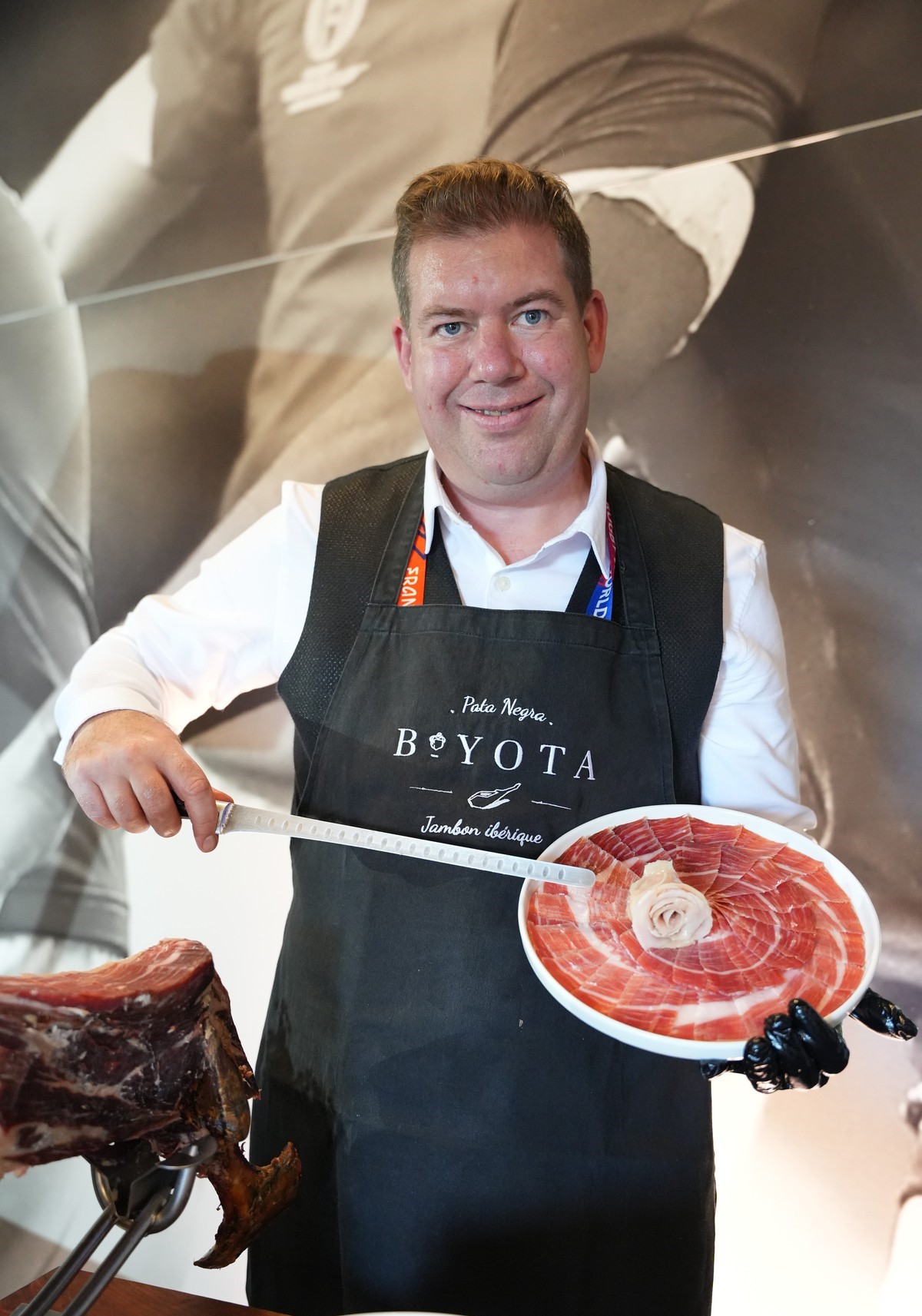 maitre coupeur de jambon ibérique Nantes