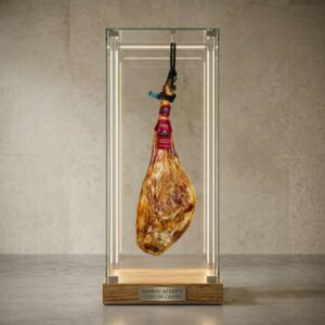 Jambon 50% ibérique cebo de campo entier étiquette verte Extremadure